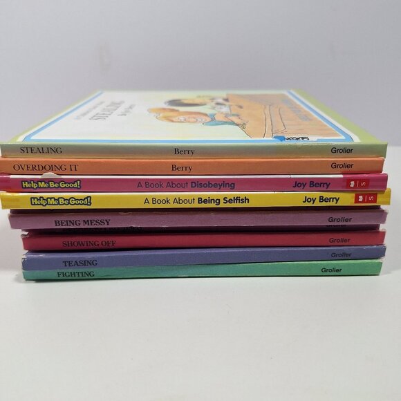Help Me Be Good & Lets Talk About 10 Books Joy Berry Lot Grolier Some Vintage - Picture 11 of 16